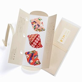 Fumika Shoyeido Kyo Small Sleeves, 3 Pieces, Shoyeido (Colors and Patterns)