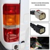OTOTEC 2Pcs 8 Pins Rear Tail Light Self-disconnecting Wiring Harness