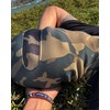 Sturmhaube in Olive Camouflage mit Netz vor Augen für Absolute