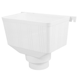 DOITOOL Gutter Connector, Gutter Downspout Adapter, Rain Gutter Downspout Extensions, Downspout Diverter, Universal Downspout to Drain Pipe (10.4X5.8X8.3 inch)