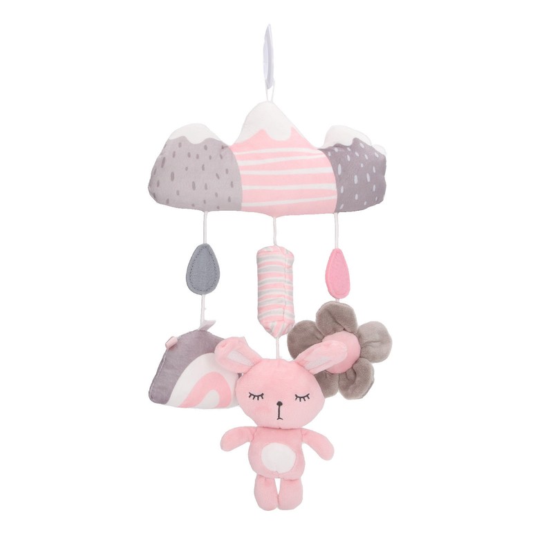Baby Mobile Sensory Toy Soft Plush Learning Development Interactive Sound
