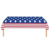 3pcs 4th of July Tablecloth - Patriotic American Flag Table