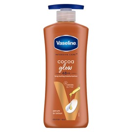 Vaseline Intensive Care Cocoa Glow Loción Corporal, 13.5 fl oz | Loción Hidratante