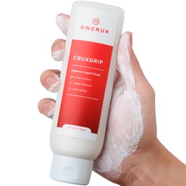 ONCRUX Liquid Gym Chalk - Liquid Hand Chalk for Weightlifting - Mess Free Lifting Chalk Liquid - Long Lasting Liquid Grip Chalk for Climbing - Liquid Chalk Gym Chalk for Gymnastics, CrossFit 6.5 fl oz