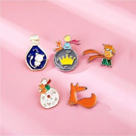 Insignia Del Principito Broche Del Príncipe Estrella Zorro J