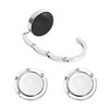 NyxSeat 3-Piece Bag Hook, Table Bag Holder, Handbag Clip, Foldable