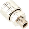 Silverline 237552 Euro Air Line Male Thread Quick Coupler 1/4"