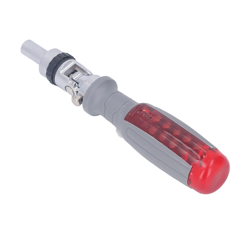 1/4 Ratchet Screwdriver with Drive Bit Assortment Set Bidirectional Magnetic