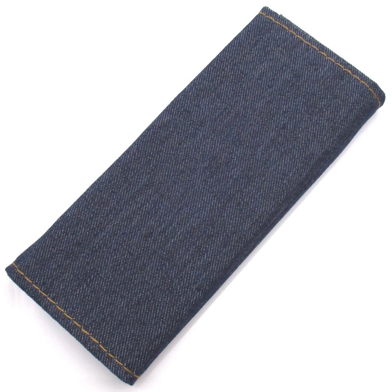KKD Stylish Denim Glasses Hard Case, Triangle, Foldable, Simple, Storage,