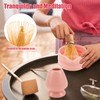 7Pcs Matcha Whisk Set with Ceramic Whisk Holder Matcha Bowl