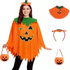 KIROGILY 3Pcs Disfraz Halloween Mujer, Accesorios de Disfraz Halloween