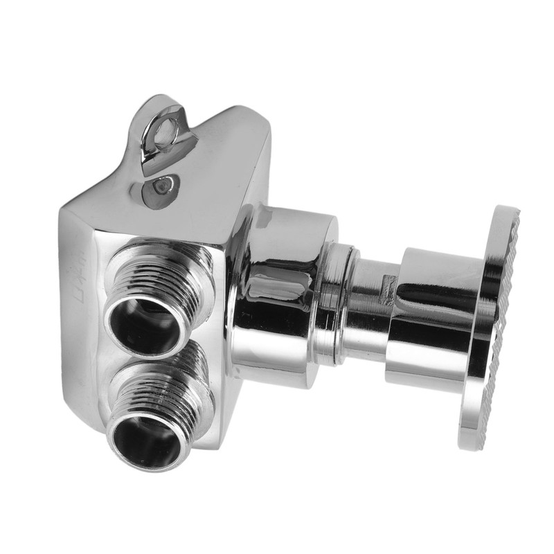 Floor Mount Pedal Valve Stainless Steel Water Saving Foot Pedal