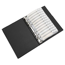 4250 Piezas 170 Valor 0603 SMD Resistor Sample Book Capacitor Sample Book de Prueba SMD