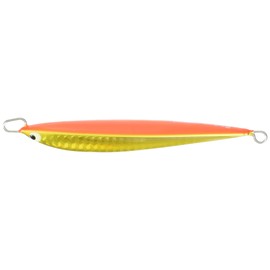 TackleHouse TJS80 Metal Jig, Tai Jig Slim, 3.7 inches (94 mm), 2.8 oz (80 g), Orange Gold #04
