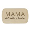 Breakfast Board with Engraving, Beste Mama, Durable Wooden Board in
