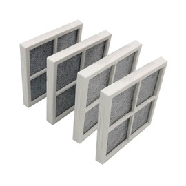 4-Pack LT120F Air Filter Replacements - Compatible with LG & Kenmore Refrigerators, Fits LG-LT120F, ADQ73214402/03/04 & ADQ73334008