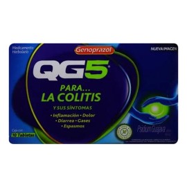 QG5 Qg5 tableta 166,6 mg, 10 tabletas - Genomma Laboratories México, s.a. de c.v.