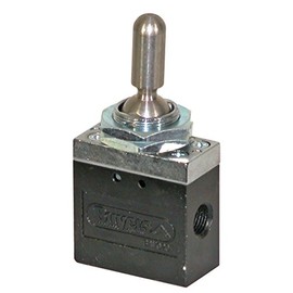 Buyers Products BAV020T Toggle Style Air Valve (Air Valve Toggle Style) , Gray