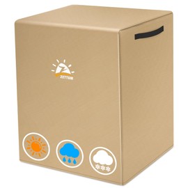 Zettum Air Conditioner Cover for Outside Units 24 Inch - 600D Air Conditioning AC Covers Waterproof, Outdoor Winter Cover for Central AC Condenser, Pool Heater, Heat Pump, HVAC and More