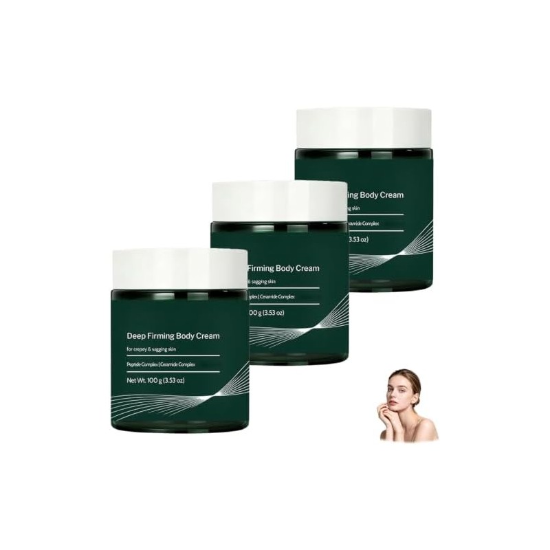 Deep Firming Body Cream, Soft Hydrating Neck Cream for Dry