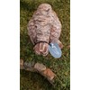 Vivid Arts - SB-ROBN-G Silver Birch Robin Wood Effect Garden