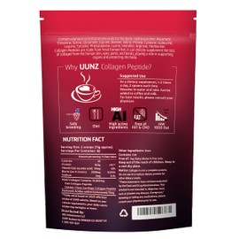 UUNZ Multi Collagen Protein Powder - Type I,II,III,V,X with Biotin, Hyaluronic Acid, Vitamin C - Unflavored Collagen Peptides Supplements(Multi Collagen Peptides 2lb)