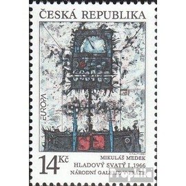 Prophila Collection Czech Republic 5 (complete edition) stamped 1993 art (stamps for collectors) painting