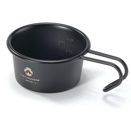 Camping Moon BKS-050 Shera Cup, Black, Black Shella, Camping Cup, Mini Shella Cup, 2.4 fl oz (60 ml)