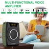 Bluetooth 5.0 Voice Amplifier with Wireless Mic Headset, Waterproof Personal