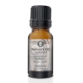 Hollister Break Line (Our Version) Fragrance Oil (15ml) for Cologne, Beard Oil, Diffusers, Soap Making, Candles, Lotion, Home Scents, Linen Spray, Bath Bombs