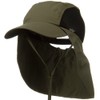 Juniper UV 50+ Talson Side Mesh Flap Cap - Olive