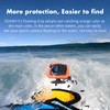 SEASKY Floating Floaty Protector Case & A1 Flexible Adhesive Mount