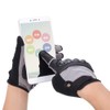 Winter Unisex Anti Collision Breathable Bike Gloves Cycling Equipment Black(black