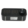 Bluetooth Speaker Alarm Clock Radio Digital LED Display Subwoofer Mini