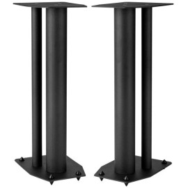 Universal Dayton Audio SSMB24 24" Speaker Stand Pair Square Steel Base