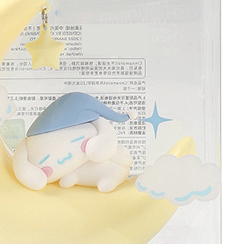 Cute Moonlight Night Lamp Sweet Dreams Crescent Moon LED Warm