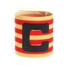 WISEPLAYERFC Captain Senyera Football Bracelet - Captain's Band Catalonia for