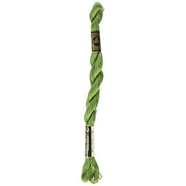 DMC 115 5-3347 Pearl Cotton Thread, Medium Yellow Green, Size 5