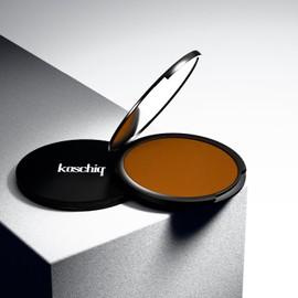 Koschiq Soft Matte Powder + Foundation – 2-in-1 Compact with Oil Control & Blurring Effect | 24hrs stay Longwear, Buildable Matte Finish | k-68. Deep with golden undertone)