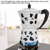 Milk Cow Color Moka Pot Aluminum Coffee Pot Coffee Maker