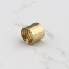 Micro Traders 10PCS Threaded Snooker Pool Cue Ferrules for Stick