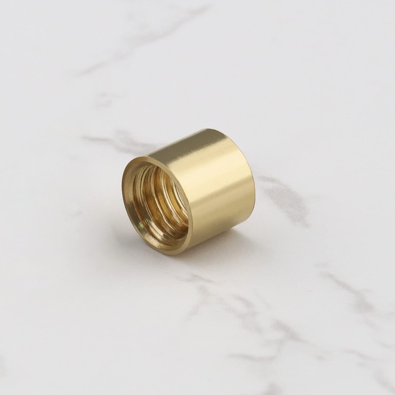 Micro Traders 10PCS Threaded Snooker Pool Cue Ferrules for Stick