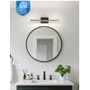 NIORSUN 24 Inch Modern Bathroom Light Fixture, 14W 5CCT Dimmable