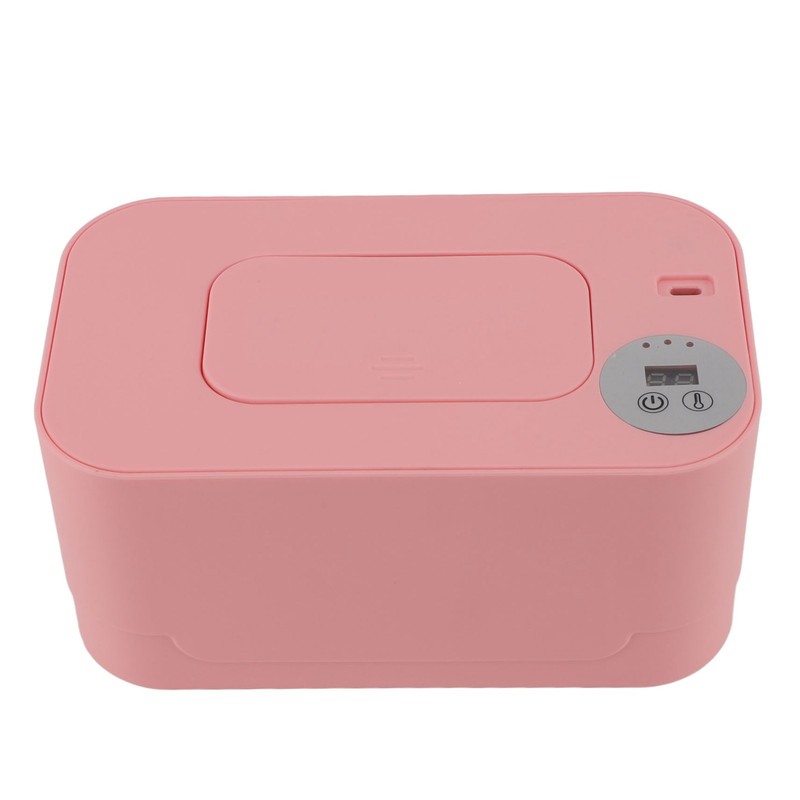 Wipes Warmer with Night Light Temperature Adjustable Refillable Multifunctional Portable