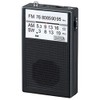 Yazawa RD26BK AM FM Short Wave Radio Black