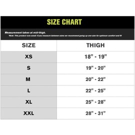 DonJoy Neoprene Thigh Support / Compression Sleeve, X-Large