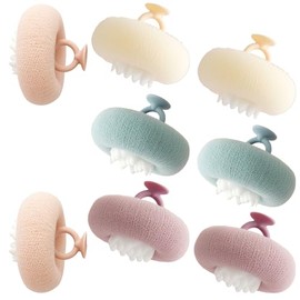 Esponja Ducha Cuerpo Bolas Jabón Cortesía Baño Mujeres Exfolia Disfruta Pequeña