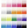 Pack of 200 Mini Tassels, Basicon Silky Soft Colourful Tassels, 20 Colours, Handmade Tassels for Jewellery Making, DIY Craft Accessories, Bookmarks, Home Decor, Pink