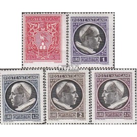 Vatikanstadt 84-88 (complete.issue.) Volume 1940 completeett unmounted mint/never hinged ** MNH 1940 Pope Pius XII. (Stamps for collectors) Christianity