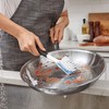 OXO Good Grips Dish Brush, Nylon Bristles with Built-in Scraper,